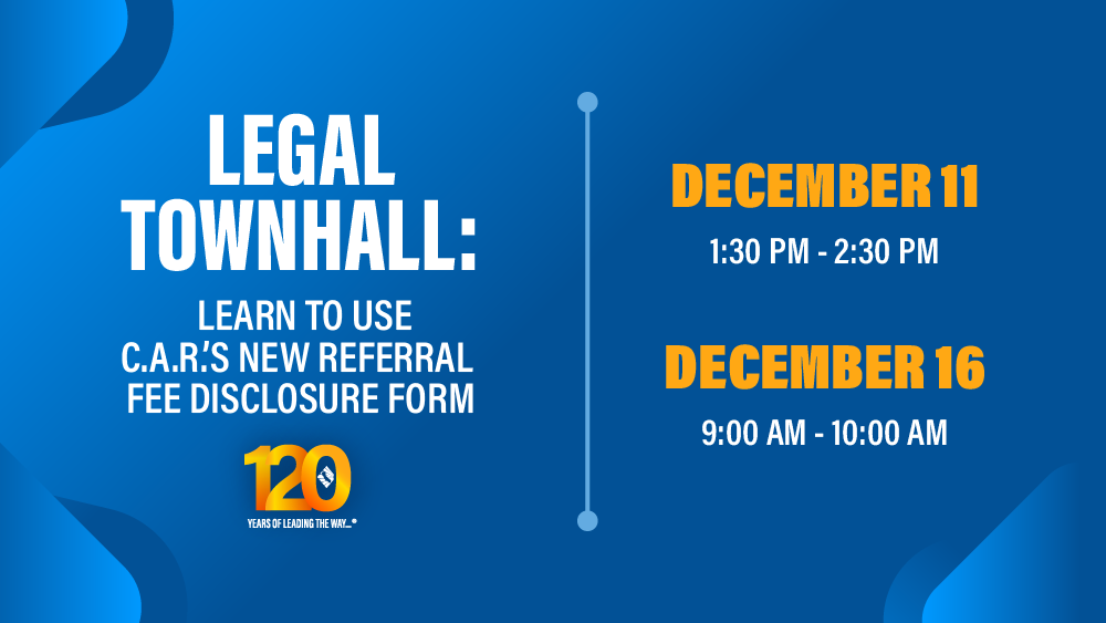 C.A.R. Member Townhall